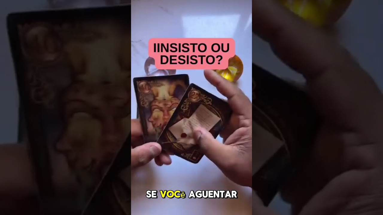 Read more about the article Devo insistir ou devo desistir? tarot #tarotonline #tarotdehoje