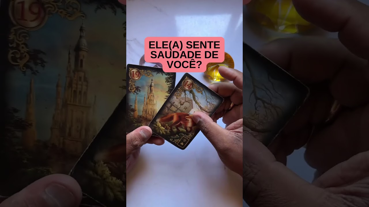 Read more about the article Ele sente saudade de você? #tarot #tarotonline #tarotdehoje #baralhocigano