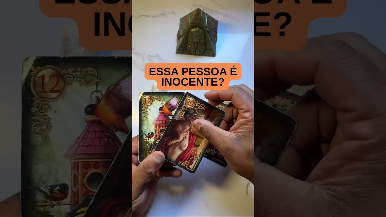 Read more about the article Essa pessoa inocente? #tarotresponde #tarotonline #tarotdehoje #tarotdoamor