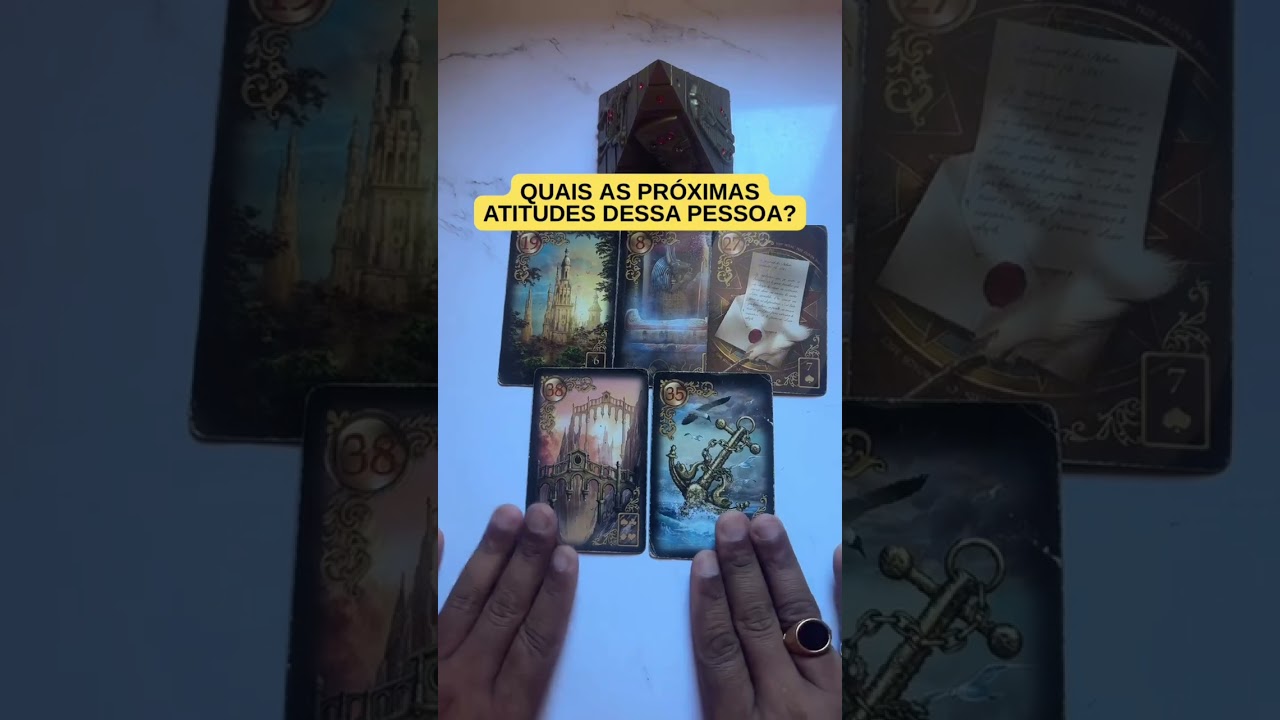 Read more about the article Quais as próximas atitudes dele em relação a mim? #tarot #tarotonline #tarothoje #tarotdoamor