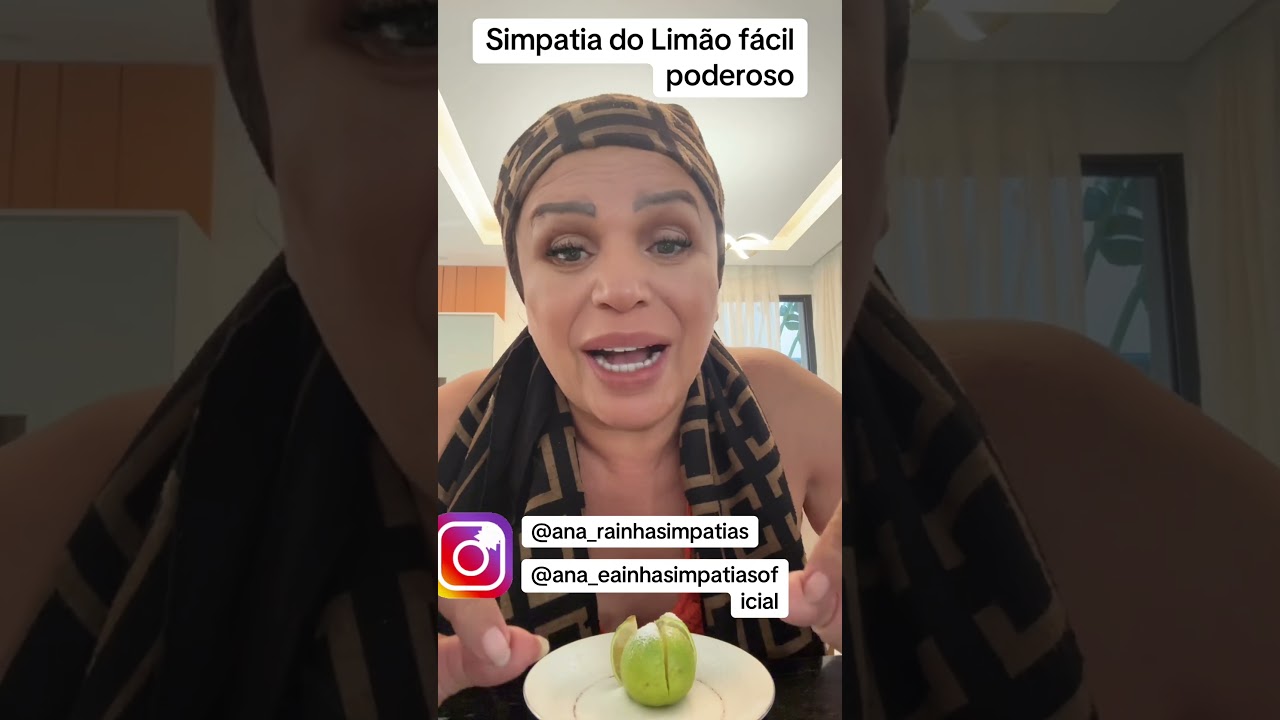 Read more about the article Simpatia limão. #maesilvia