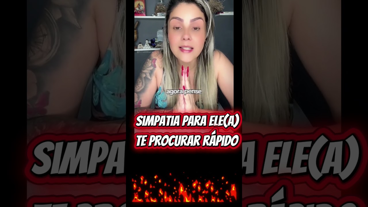 Read more about the article Simpatia para ele te procurar rápido. #amarracaoamorosa #amarraçãodefinitiva #magiasdoamor