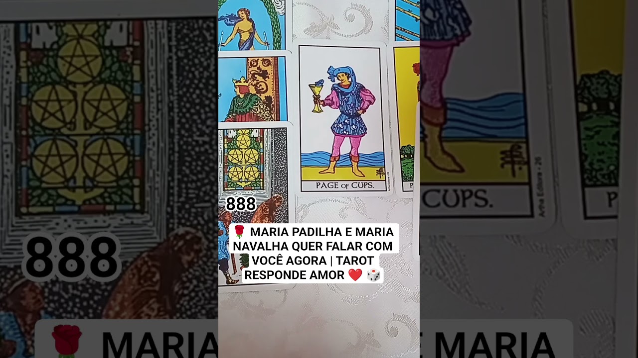 Read more about the article 🌹 MARIA PADILHA E MARIA NAVALHA QUER FALAR COM VOCÊ AGORA | TAROT RESPONDE AMOR ❤️ 🎲