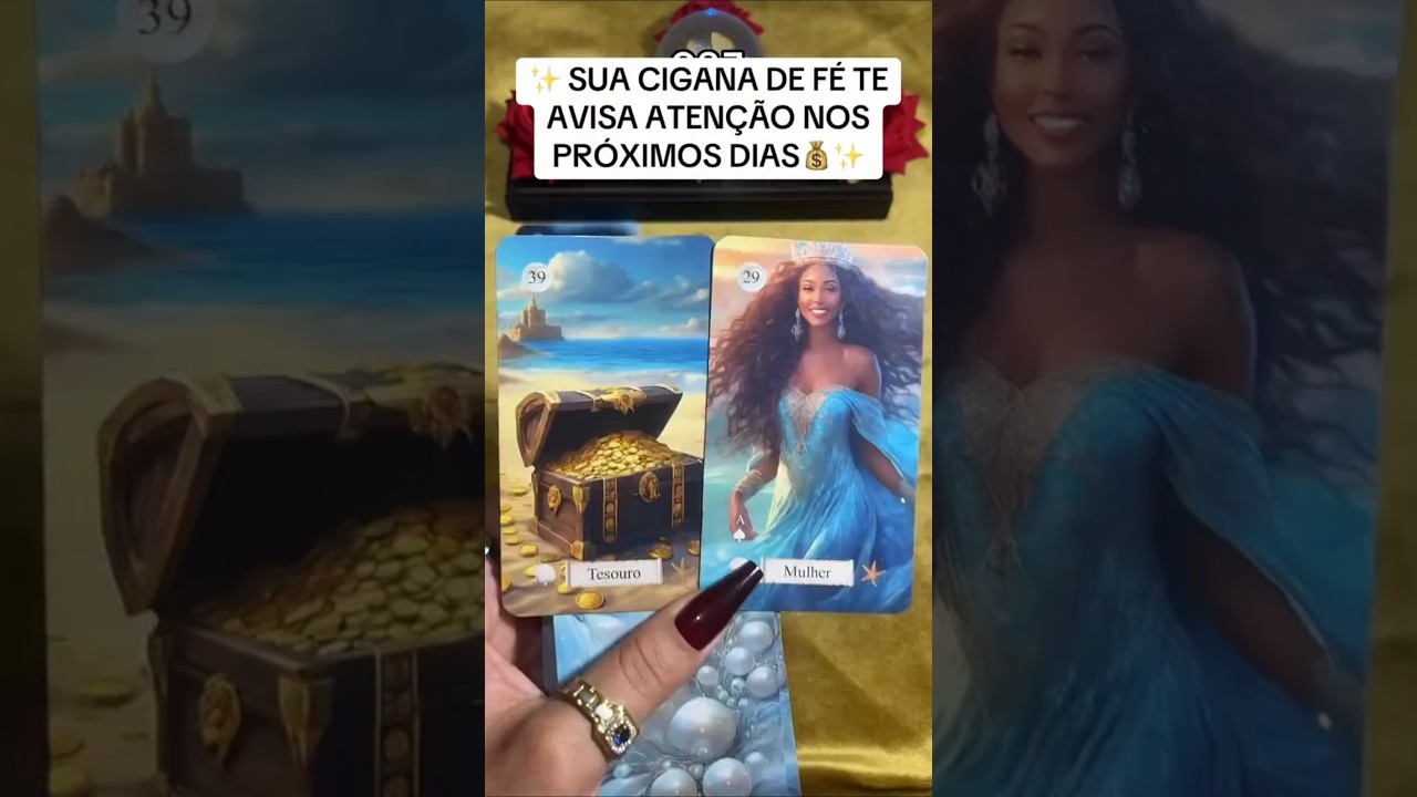 Read more about the article ATENÇÃO NOS PRÓXIMOS DIAS! 🍀✨️🔱 #tarot #baralhocigano #cartasciganas #prosperidade