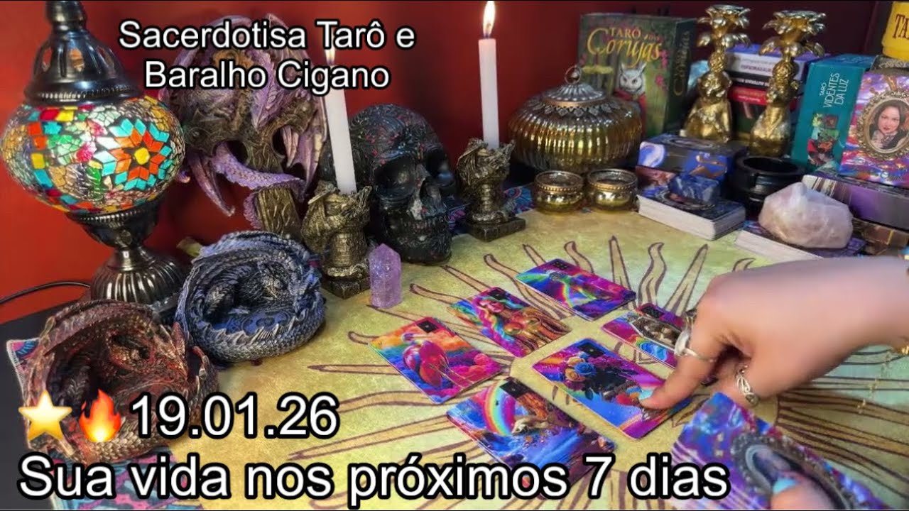 Read more about the article BARALHO CIGANO: SUA VIDA NOS PRÓXIMOS 7 DIAS ⭐️🔥 19.01.26