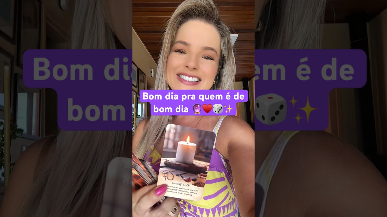 Read more about the article Bom dia pra quem é de bom dia- mensagem baralho cigano #tarot #relacionamento #amor