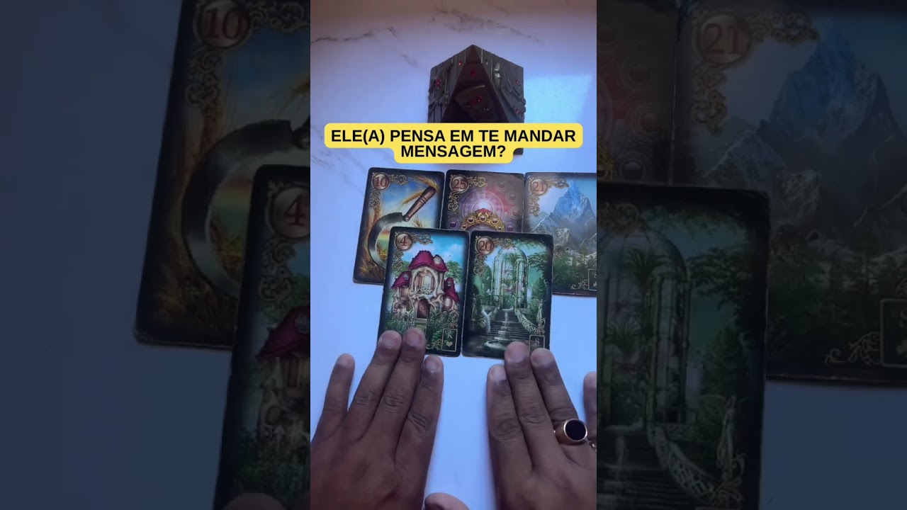 Read more about the article Ele pensa em me mandar mensagem? | Tarot de Hoje #shorts #tarot #eleHoje #tarot