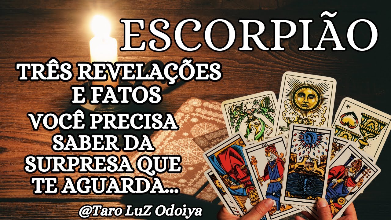 Read more about the article ESCORPIÃO♏SENTA E PEGA ÁGUA…3 REVELAÇÕES FORTES! RECONHECIMENTO, GRATIFICAÇÃO FINANCEIRA, CAUTELA