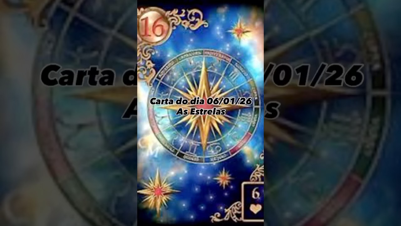 Read more about the article Mensagem do dia 06/01/26 – As Estrelas #inspiração #baralhocigano #tarot #autoajuda #fypシ