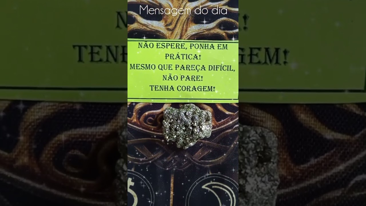Read more about the article Mensagem do dia #tarot #baralhocigano #shortsvideo #misticismo #mensagemdodia #tarologo