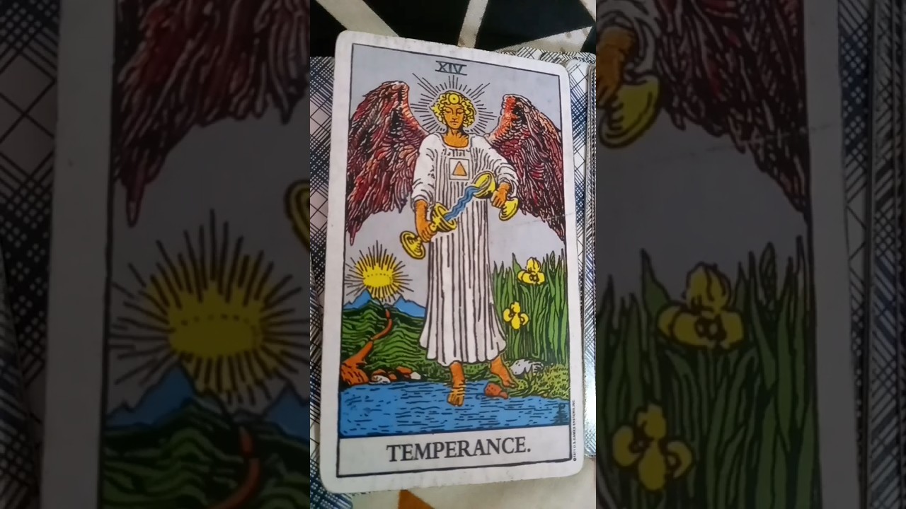Read more about the article Mensagem do Tarot hoje para você A Temperança – Carta do dia no Tarot