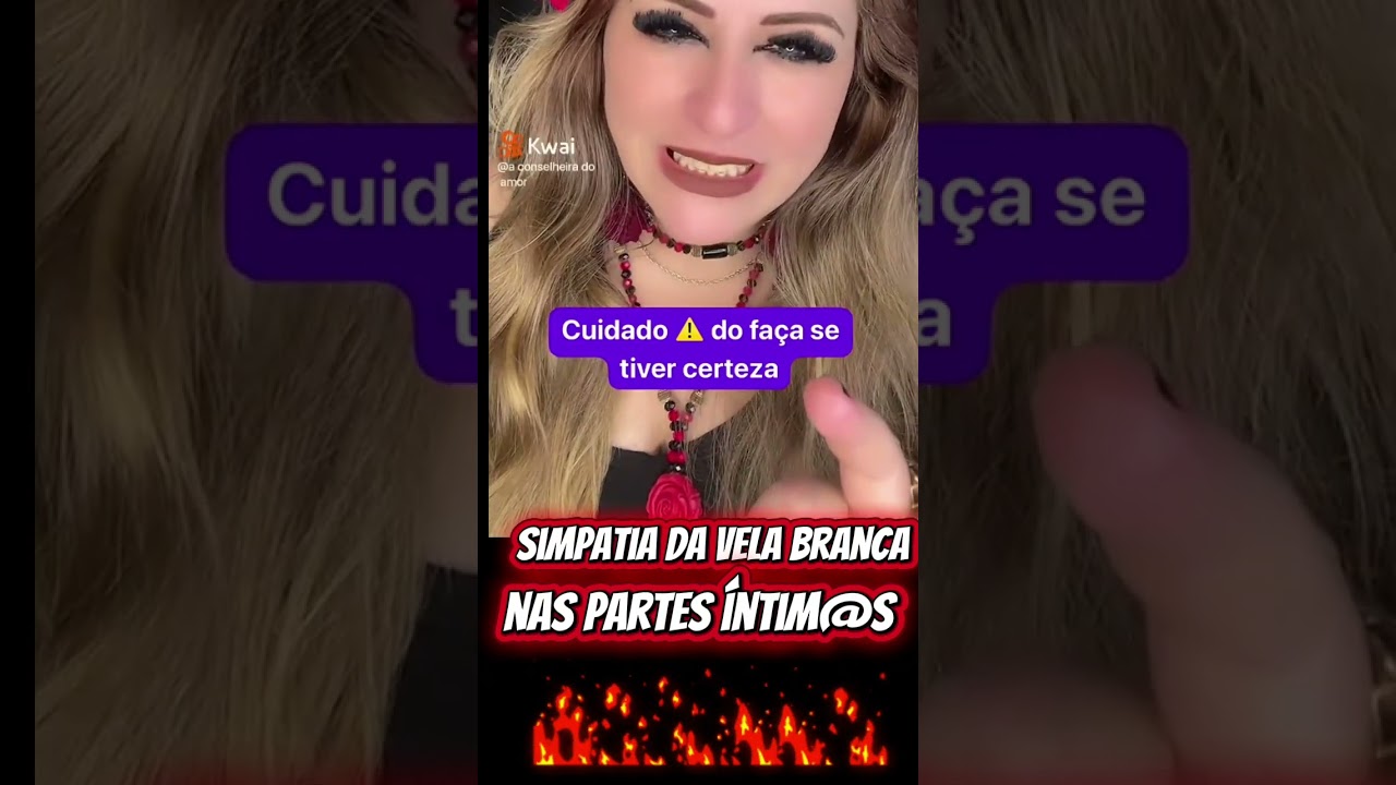 Read more about the article Simpatia da vela branca nas partes íntim@s.#amarracaoamorosa #amarraçãodefinitiva #amarraçãoseria