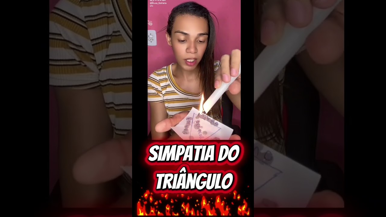 Read more about the article Simpatia do triângulo.#amarracaoamorosa #amarraçãodefinitiva #simpatias