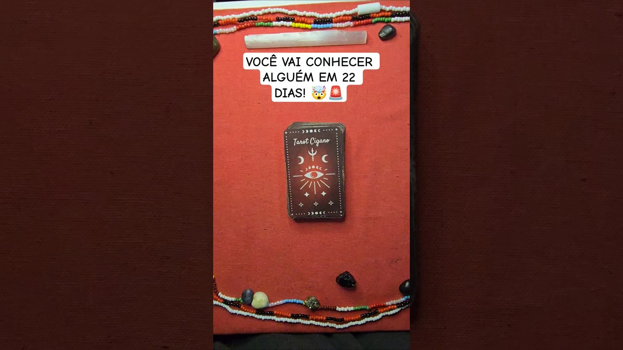 Read more about the article VAI CONHECER ALGUÉM EM 22 DIAS! 🤯🚨❤️ #baralhocigano #amor#tarotcoletivo #cartasciganas#tarotafetivo