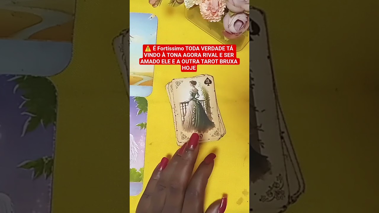 Read more about the article ⚠️ É Fortíssimo TODA VERDADE TÁ VINDO À TONA AGORA RIVAL E SER AMADO ELE E A OUTRA TAROT BRUXA HOJE