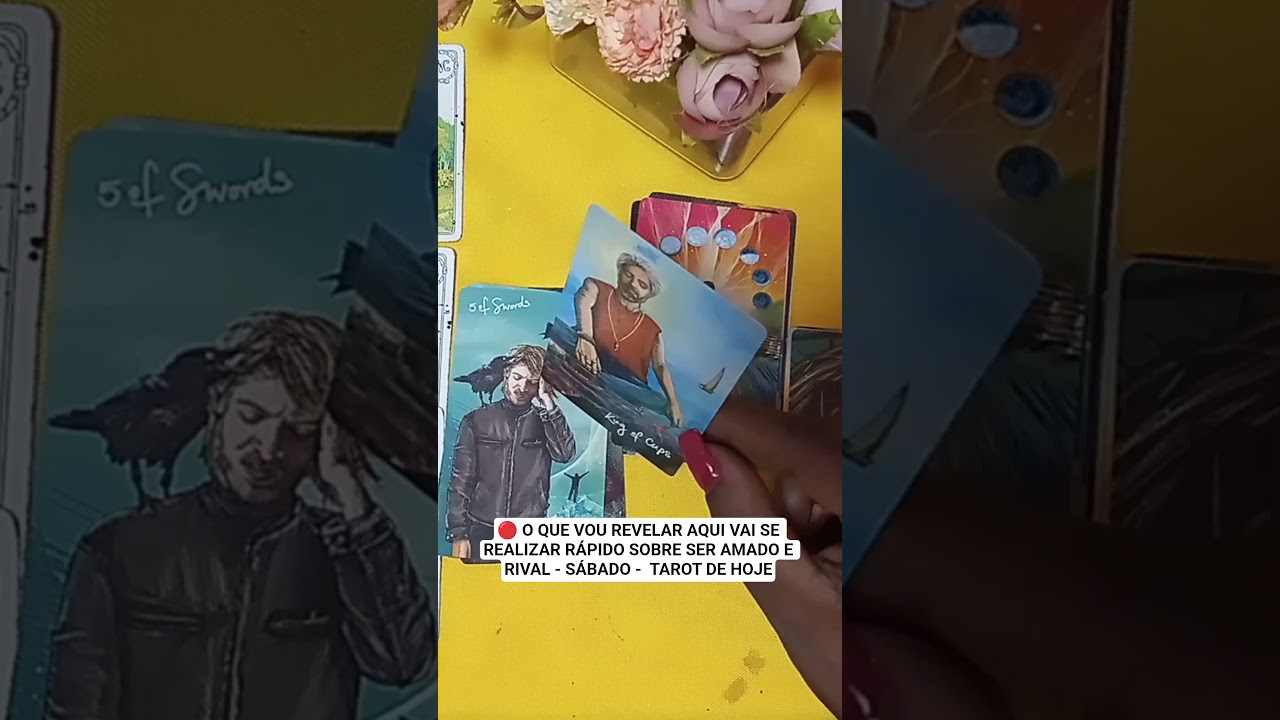 Read more about the article 🔴 O QUE VOU REVELAR AQUI VAI SE REALIZAR RÁPIDO SOBRE SER AMADO E RIVAL – SÁBADO –  TAROT DE HOJE