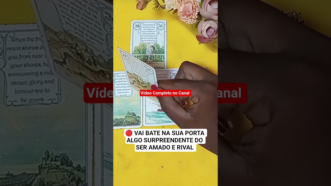 Read more about the article 🔴 VAI BATE NA SUA PORTA ALGO SURPREENDENTE DO SER AMADO E RIVAL ( ELE E A OUTRA TAROT ) QUINTA FEIRA