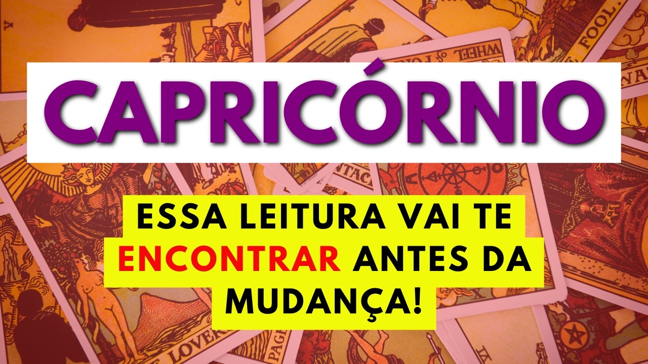 Read more about the article CAPRICÓRNIO ♑ ESSA NOTÍCIA VAI ACONTECER A QUALQUER MOMENTO! #tarot
