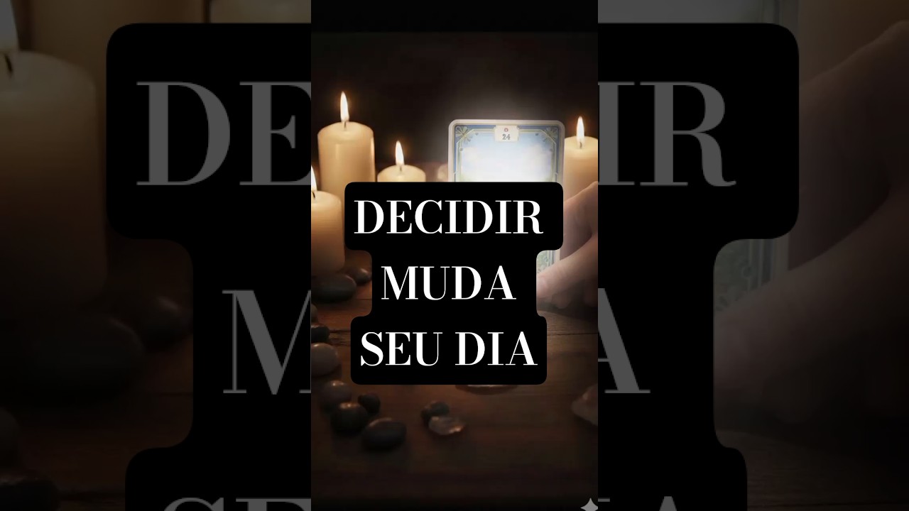 Read more about the article Decidir é o que atrai o Ouro #espiritualidade #bom-dia
