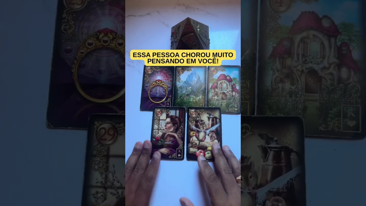 Read more about the article Ele chorou muito pensando em você! #tarot #leituradetarot #leituraintuitiva