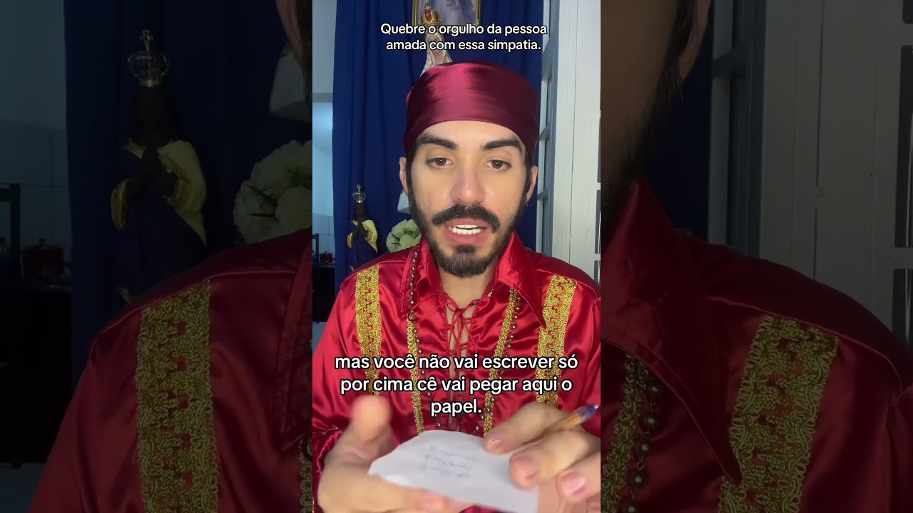 Read more about the article Quebre a resistência da pessoa amada com essa simpatia. #simpatias #exu #oração