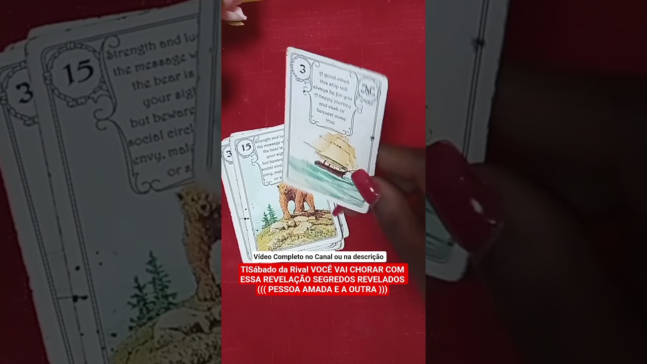 Read more about the article Sábado da Rival VOCÊ VAI CHORAR COM ESSA REVELAÇÃO SEGREDOS REVELADOS ((( PESSOA AMADA E A OUTRA )))