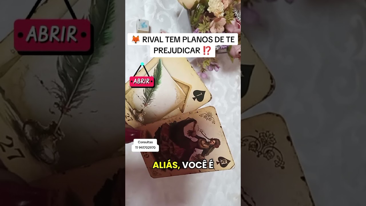 Read more about the article SER ARMADO E RIVAL HOJE #mariapadilha #tarot