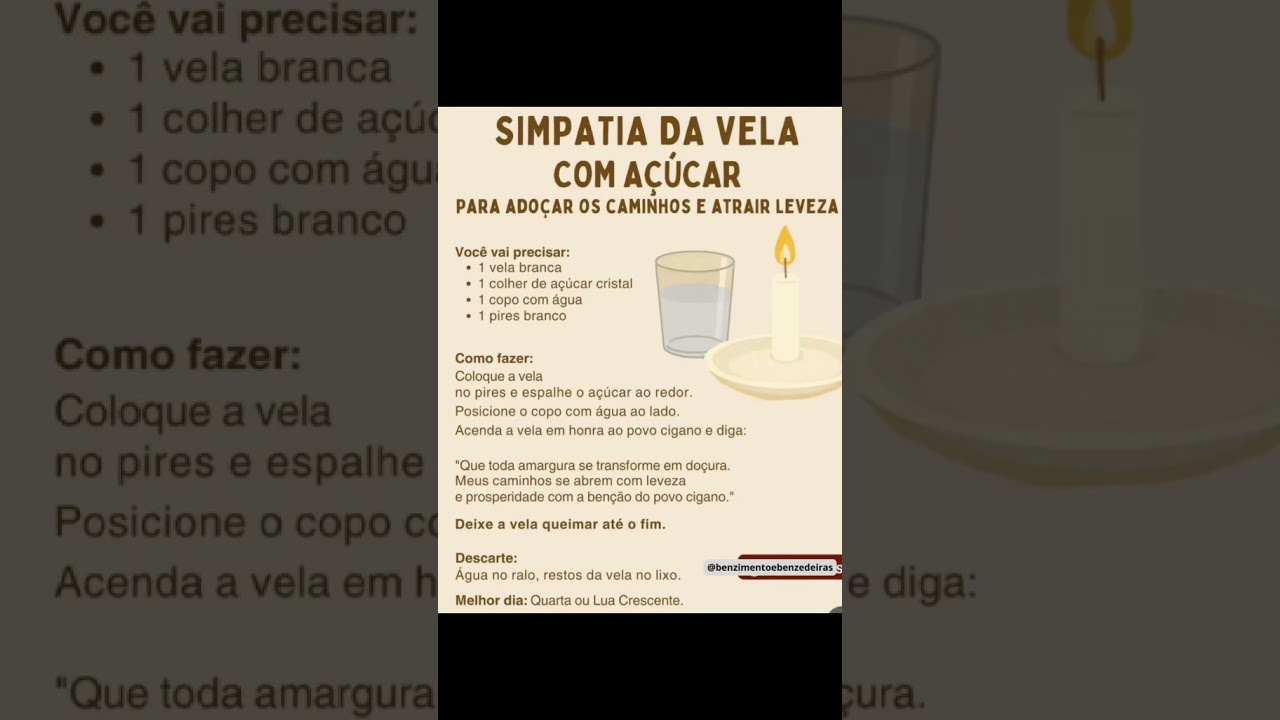 Read more about the article Simpatia para adoçar os caminhos