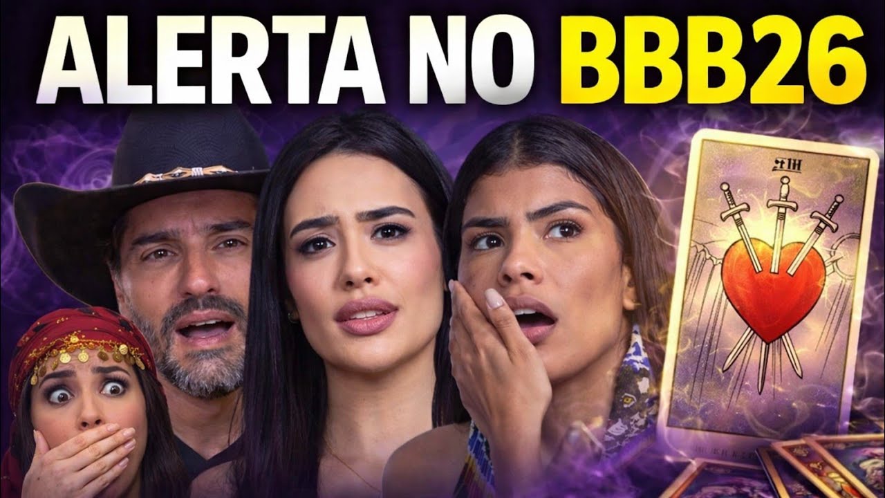 Read more about the article 🚨 ALERTA NO BBB26! O Tarot Revelou os Próximos Dias de Cowboy,Jordana e Marciele