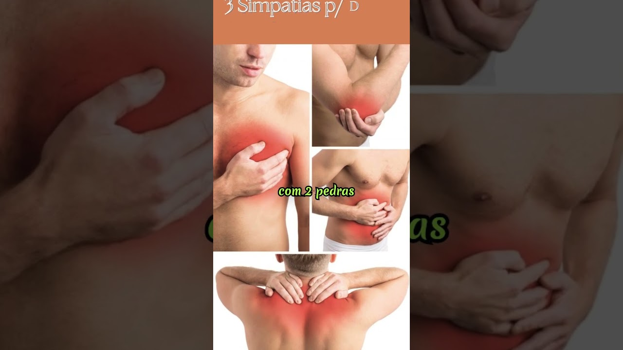 Read more about the article 3 Simpatias p/Dor Muscular#shorts