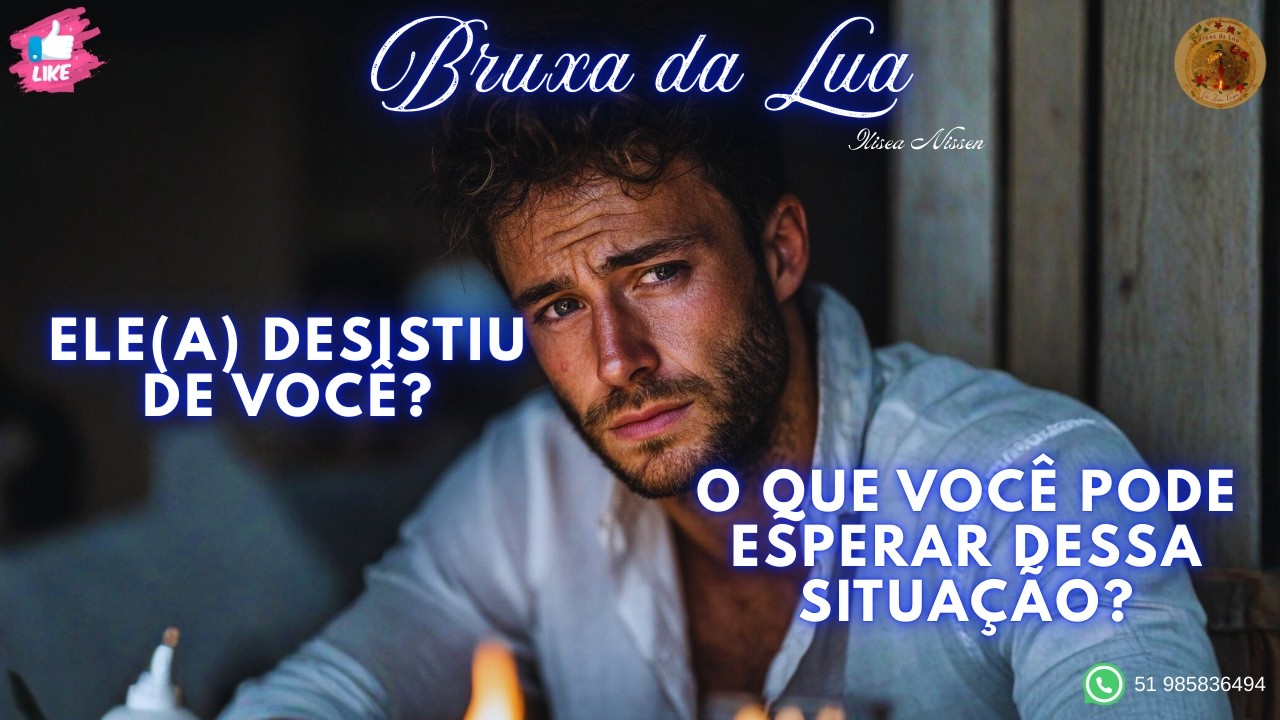 Read more about the article 🔮Ele(a) DESISTIU de você? O que você pode ESPERAR dessa SITUAÇÃO?