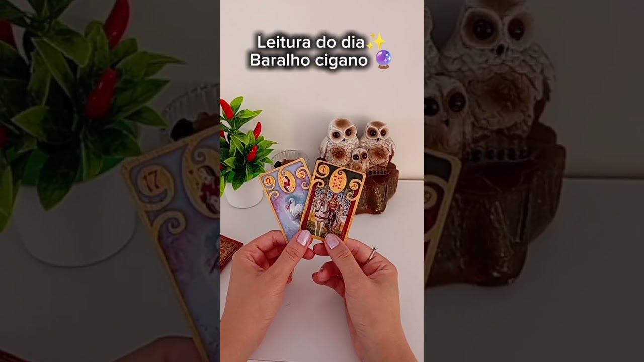 Read more about the article Leitura do dia com o baralho cigano 🔮 #espiritualidade #tarot #baralho #mensagem