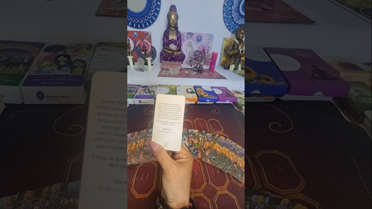 Read more about the article Mensagem do dia #cartadodia #cartadehoje #mensagem #tarologa #baralhocigano #tarot