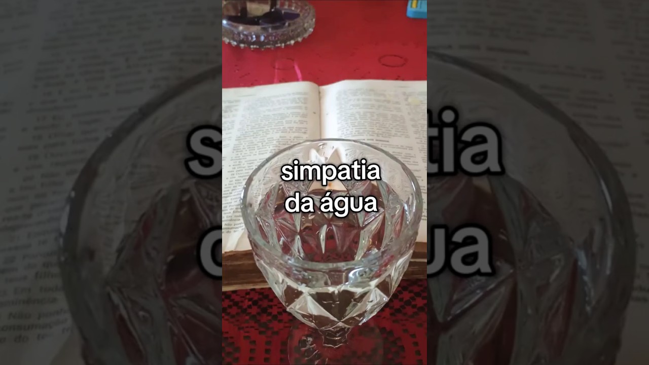 Read more about the article simpatia da água #simpatias #simpatia #umbanda  #baralhocigano