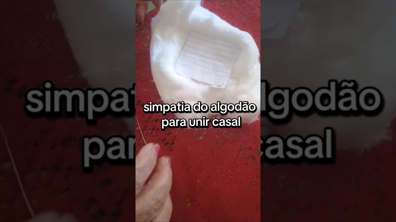 Read more about the article simpatia do algodão para unir casal #baralhocigano #baralhocigano #simpatias #umbanda