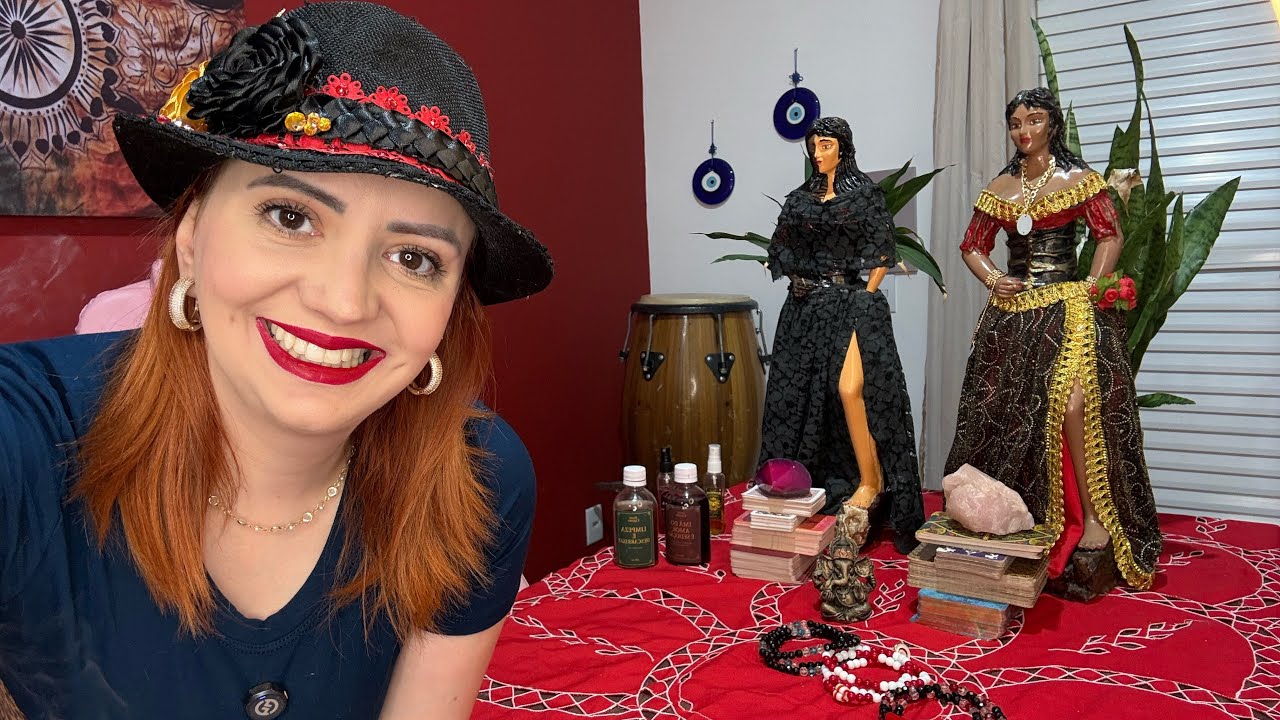 Read more about the article SUA POMBAGIRA QUER FALAR COM VOCÊ! Mandou te dizer! Bruna Venezi Dom Cigano Tarot