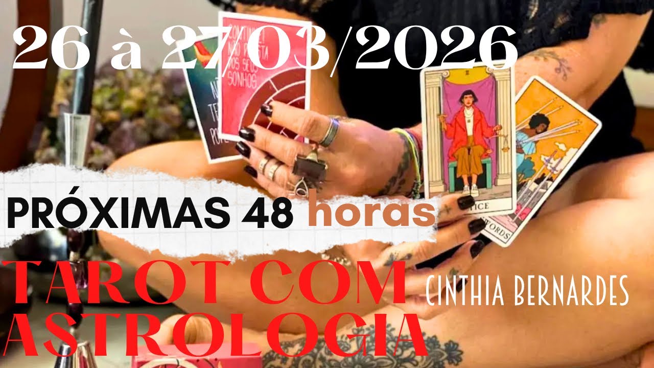 Read more about the article TAROT COM ASTROLOGIA DIAS 26 e 27/03/26 ✨✨ LUA CRESCENTE ✨✨ RITUAL DOS ELEMENTAIS HOJE, SE PREPARE!