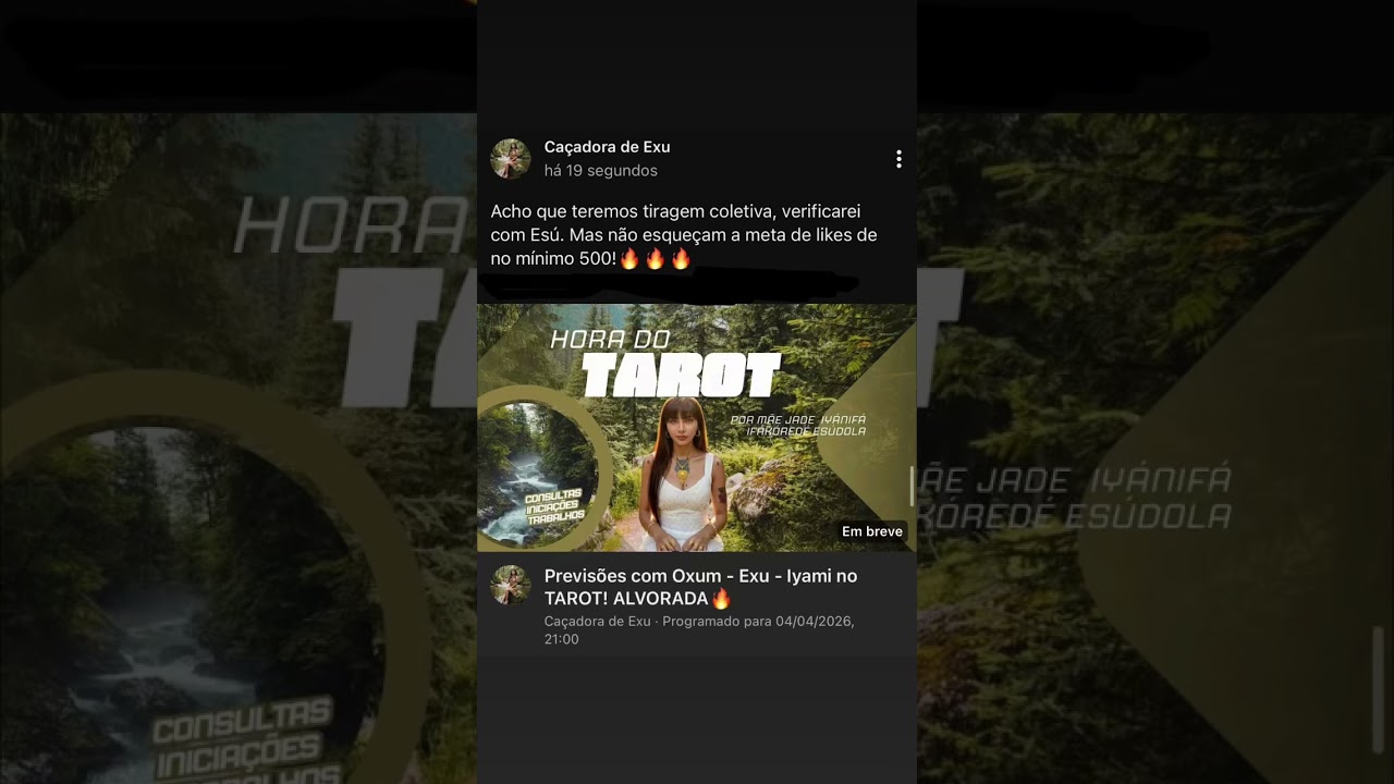 Read more about the article A live de tarot mais realista e verdadeira da internet, DA LICENÇA 🤣🔥 #tarot #signos #magia #exu
