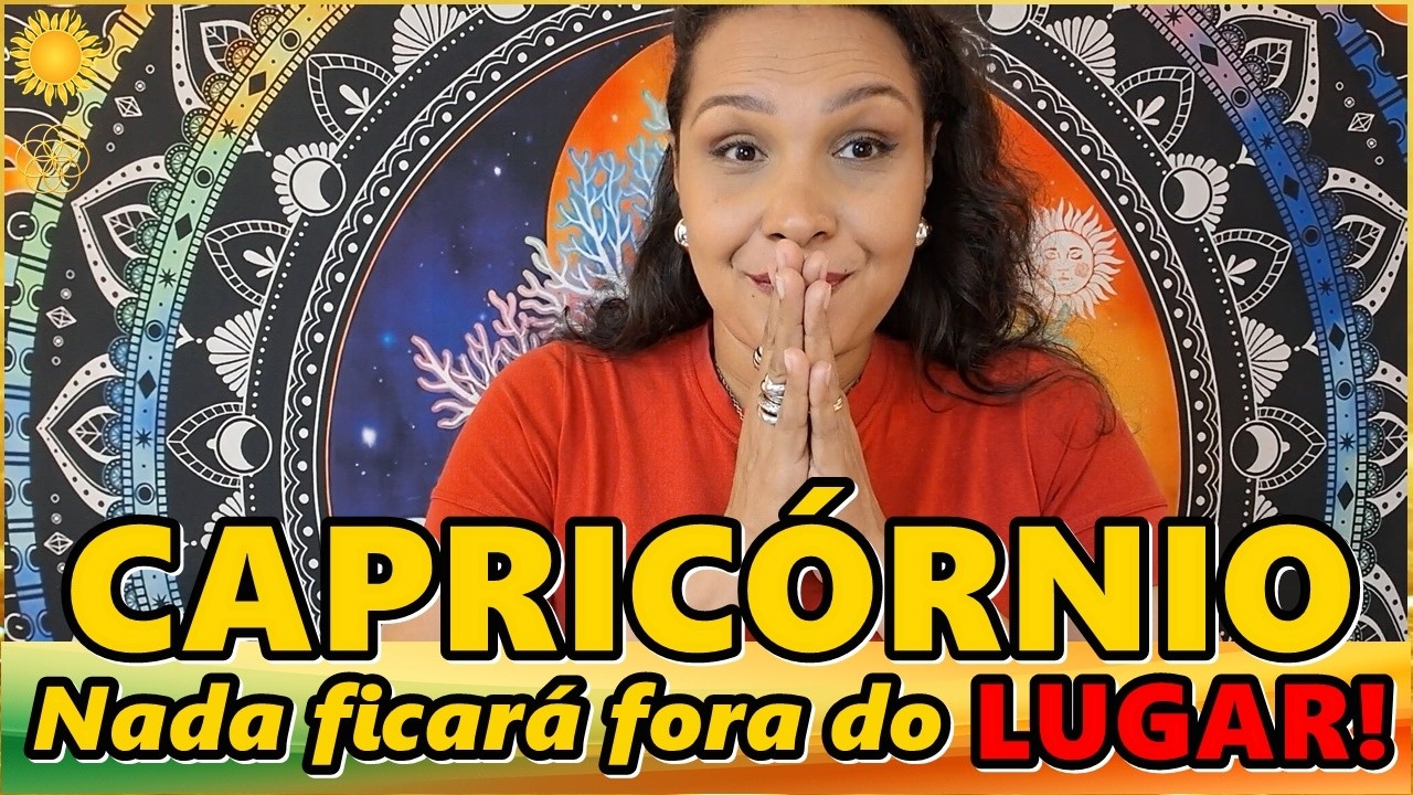 Read more about the article CAPRICÓRNIO ♑️OS PRÓXIMOS 21 DIAS● NADA FALTANDO! NADA QUEBRADO! NADA FORA DE LUGAR! VENTOS DE SORTE