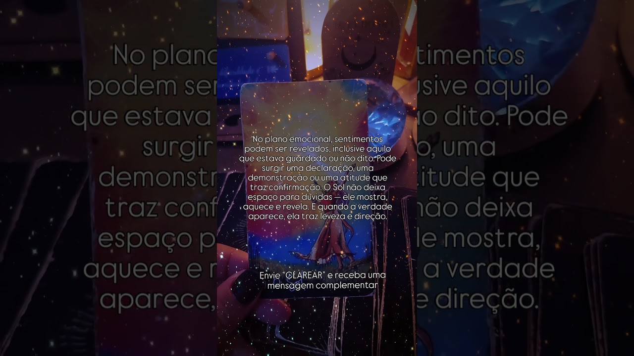 Read more about the article Clareza – Carta do dia  | Olhar de cigana Tarot🌹