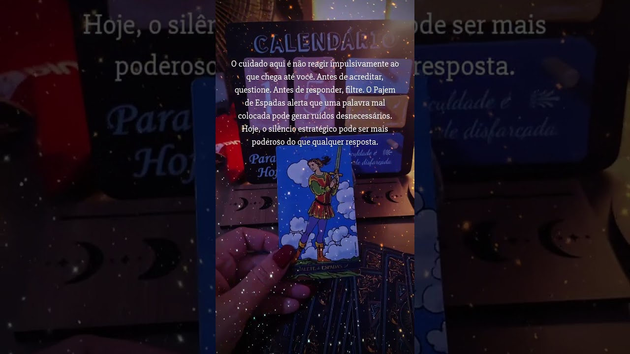 Read more about the article Cuidado – Carta do dia | Olhar de cigana Tarot🌹