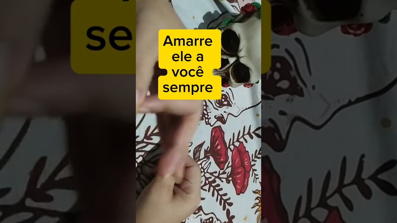 Read more about the article Ele vira um chicletinho atrás de vc #simpatia