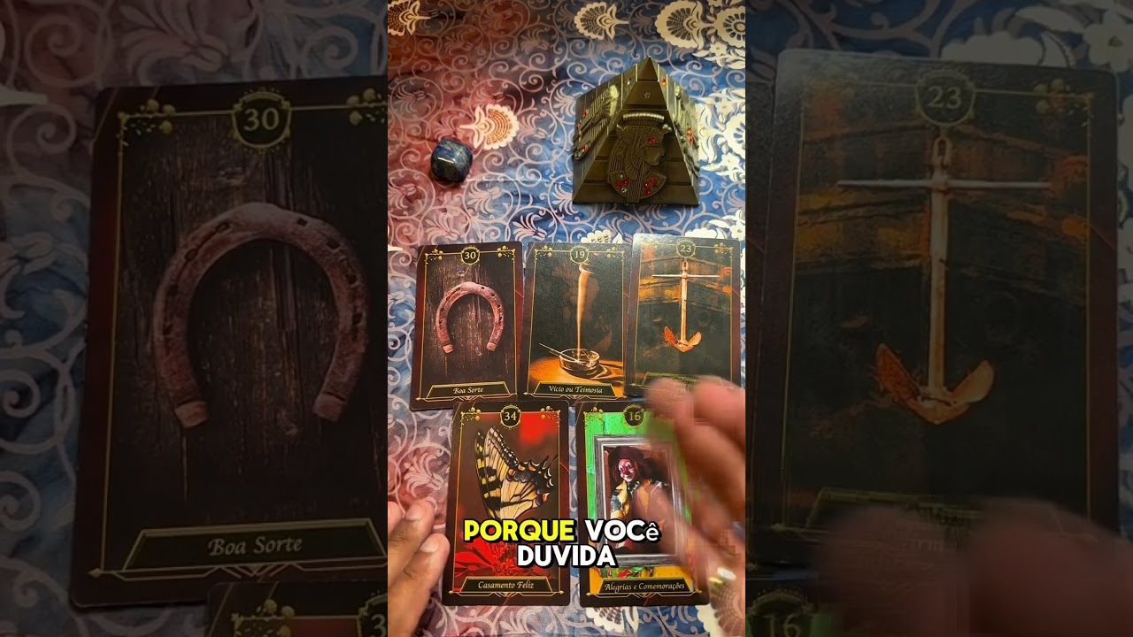 Read more about the article O Baralho Cigano Revela o Tarot Responde uma mensagem pra você! #tarot #tarotonline #tarotpickacard