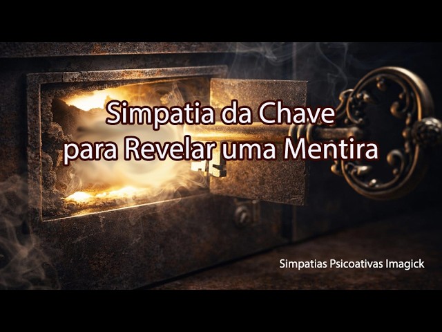 Read more about the article Simpatia da Chave para Revelar uma Mentira – Simpatias Psicoativas