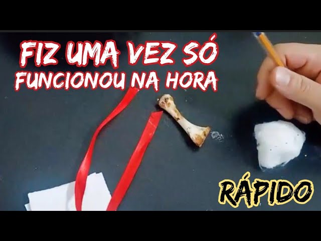 Read more about the article SIMPATIA DO OSSO SECO – Destruí a energia de quem me queria mal