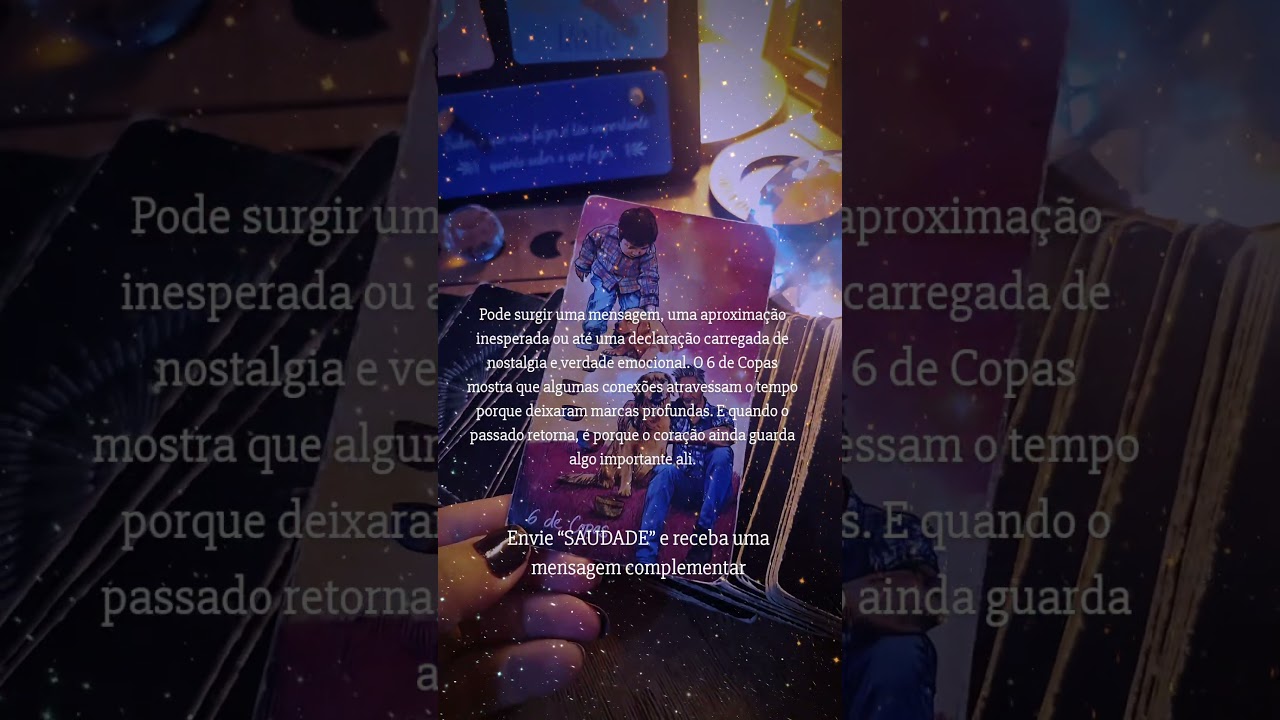 Read more about the article Alguém sente saudades  –  Carta do dia | Olhar de cigana Tarot🌹
