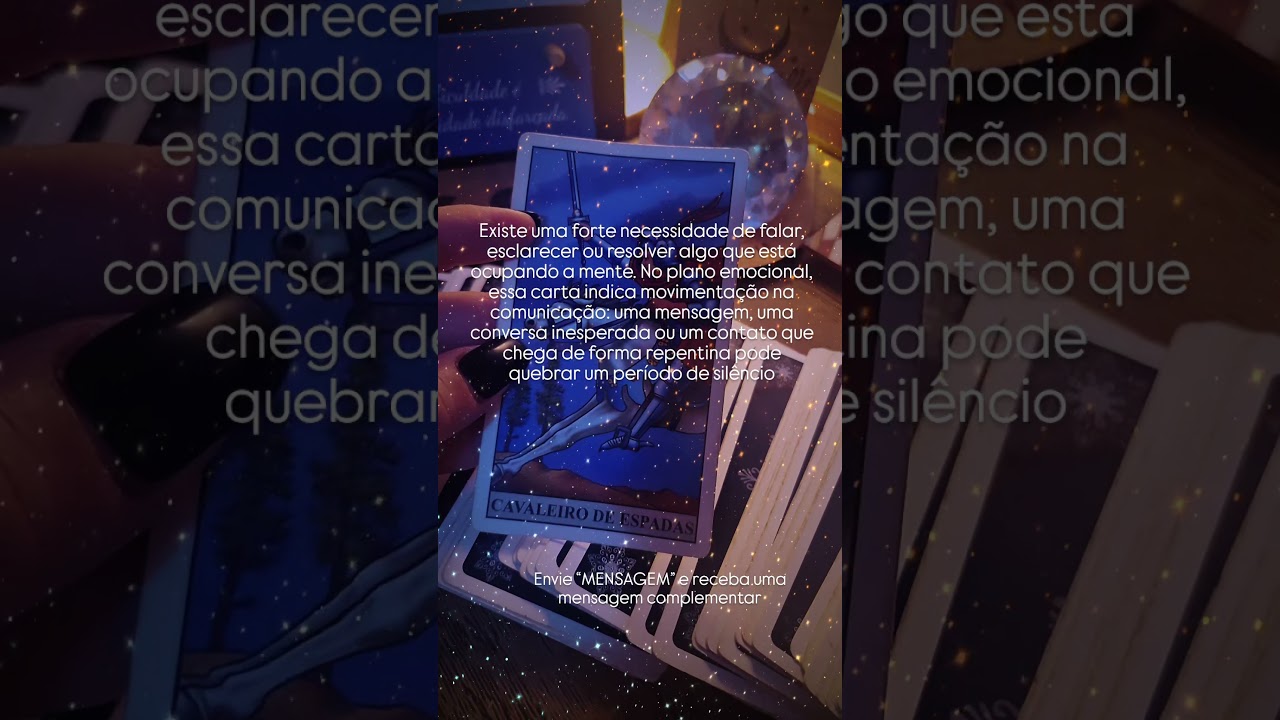 Read more about the article Controle os impulsos – Carta do dia | Olhar de cigana Tarot🌹