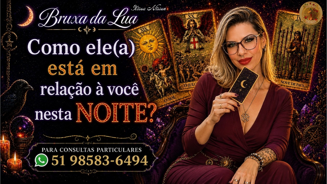Read more about the article 🔮Como ele(a) está em relação à você nesta NOITE?