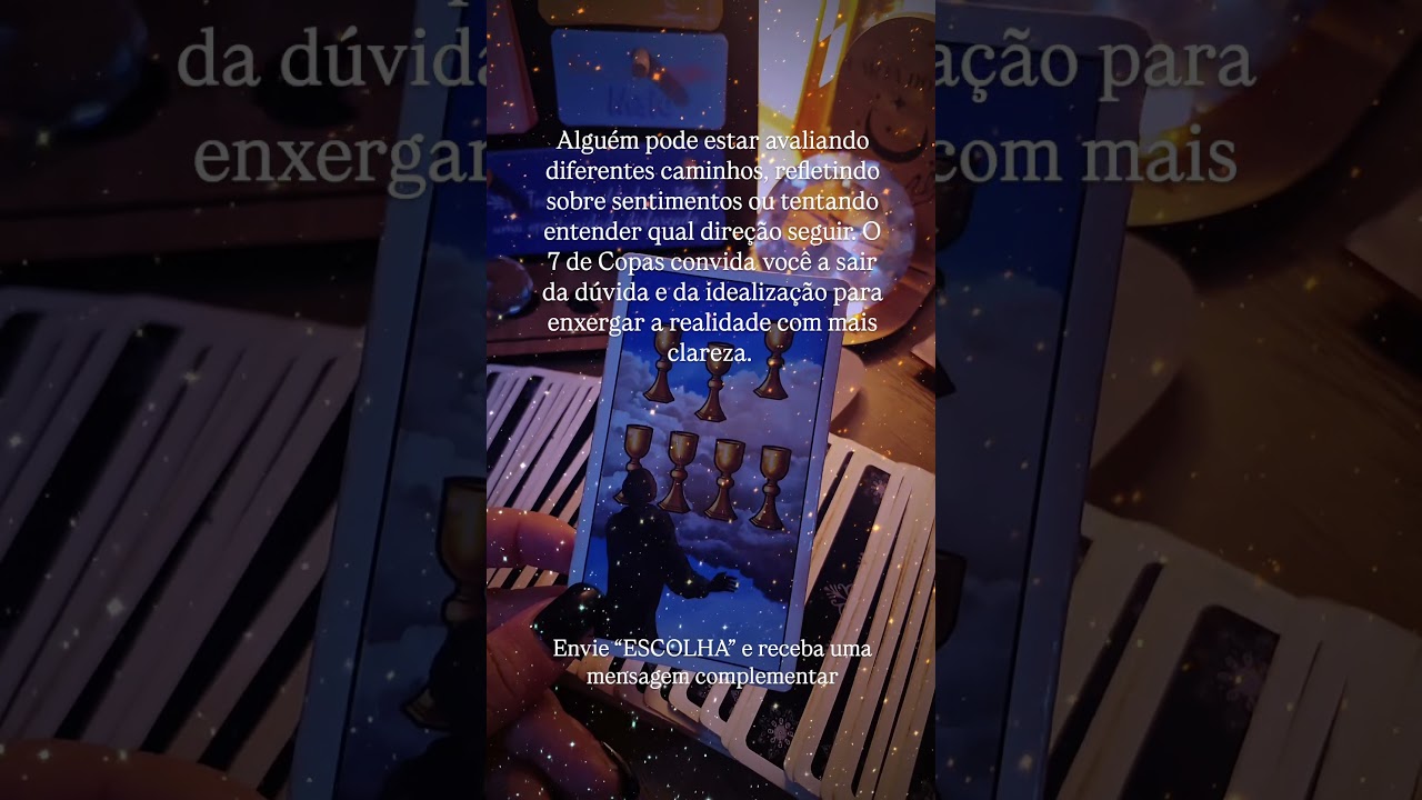 Read more about the article Escolhas sendo feita – Carta do dia | Olhar de cigana Tarot🌹