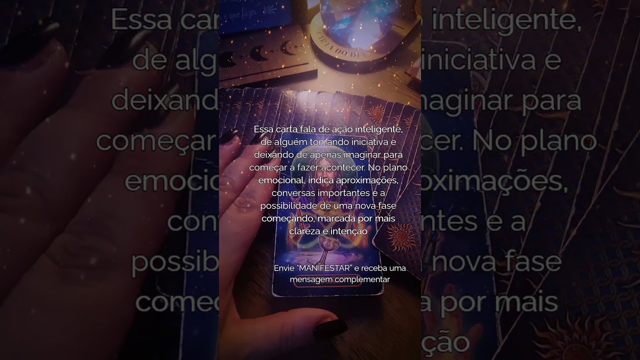 Read more about the article Manifeste seu desejo –  Carta do dia | Olhar de cigana Tarot🌹